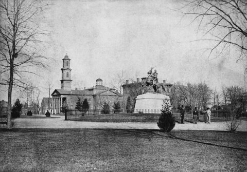 1853 photograph of St. John's Church