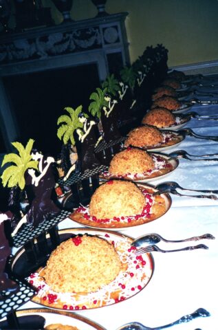 Argentina State Dinner Dessert - 1999: Frozen Dulce de Leche