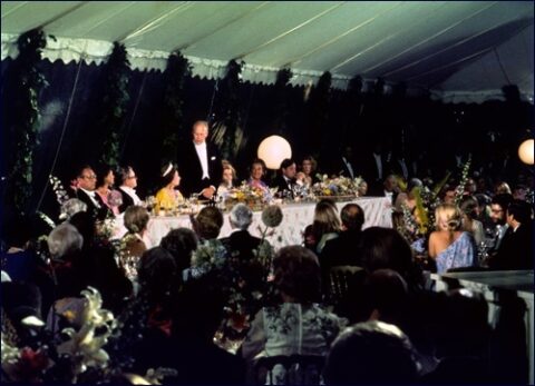 Queen Elizabeth II: President and Mrs. Ford with Queen Elizabeth