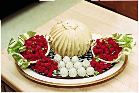 Russian State Dinner Dessert - 1987: Honey Vanilla Ice Cream with Russian Tea Parfait