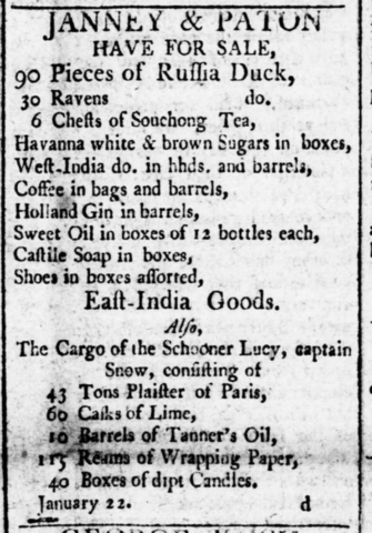 Sugar, Slavery, and the Washington China: Material Culture at the White House 5