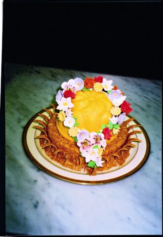 Philippines State Dinner Dessert - 2003: Mango Coconut Lei