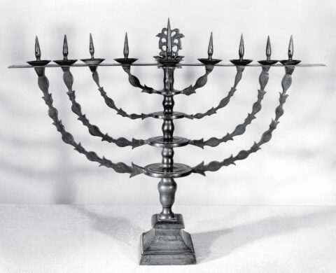 Buergel Synagogue Menorah