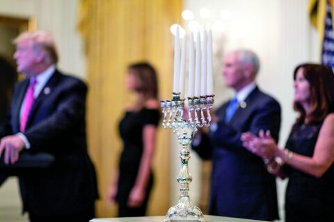 Silver Menorah 2018