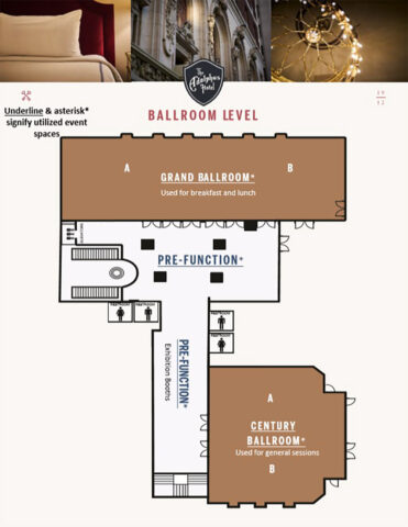 2022 President Sites Summit Map