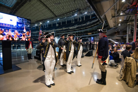 Presidential Sites Summit 2022: Fife and Drum Corps at AT&T Stadium