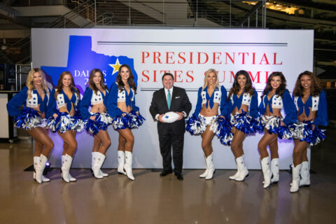 Presidential Sites Summit 2022: Dallas Cowboys Cheerleaders at AT&T Stadium