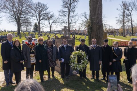 2024 James Hoban Wreath Laying Group Image