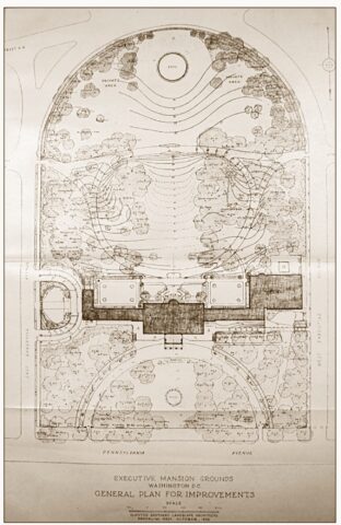 Frederick Law Olmstead's Plans for the White House Grounds