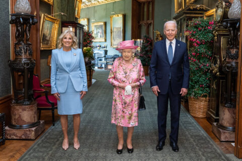 Queen Elizabeth II: The Bidens and Queen Elizabeth