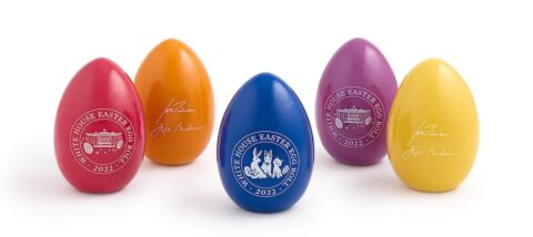 Official 2022 White House Easter Egg Set