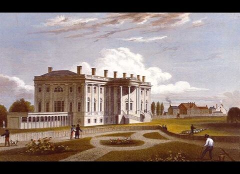 White House from the South During the Jacksonian Age