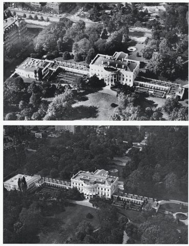 Aerial Views of the White House - Early 20th Century