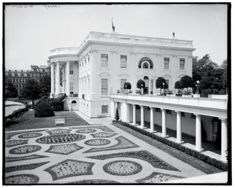 White House East Garden - 1904 